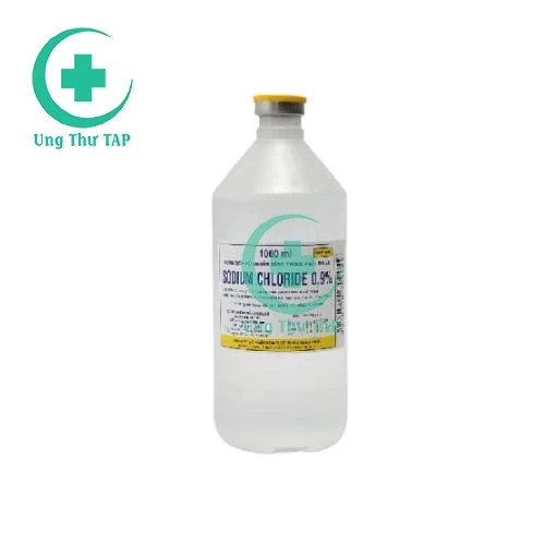 Sodium Chloride Injection 0,9% 500ml Shijiazhuang - Nước điện giải