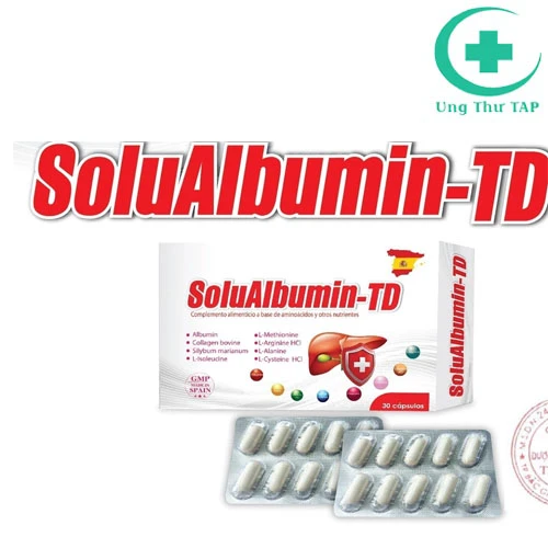 SoluAlbumin-TD - Sản phẩm bổ sung Albumin, acid amin và silymarin