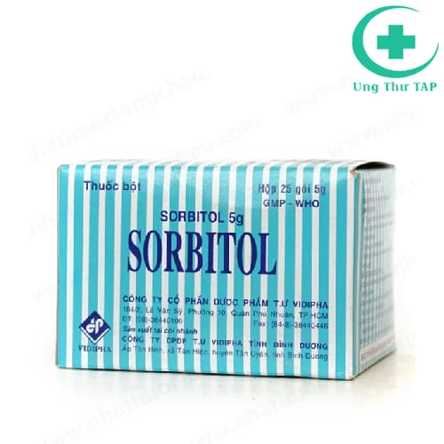 Sorbitol 5g Tipharco - Thuốc khó tiêu và táo bón hiệu quả