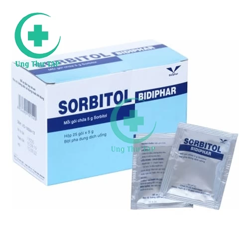 Sorbitol Bidiphar 5g - Thuốc điều trị triệu chứng táo bón