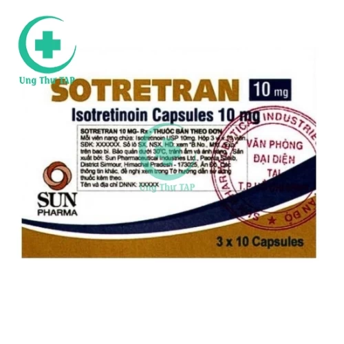 Sotretran 10Mg - Thuốc điều trị viêm da hiệu quả và an toàn