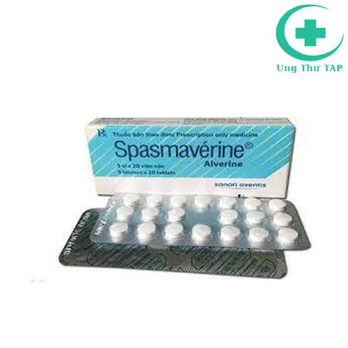 Spasmaverine 40mg - Thuốc điều trị đau do co thắt cơ trơn tiêu hóa