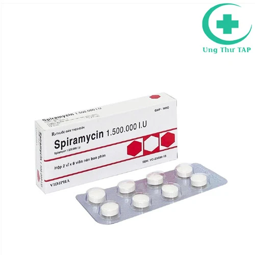Spiramycin 1,5 MIU Vidipha - Thuốc điều trị nhiễm khuẩn hiệu quả