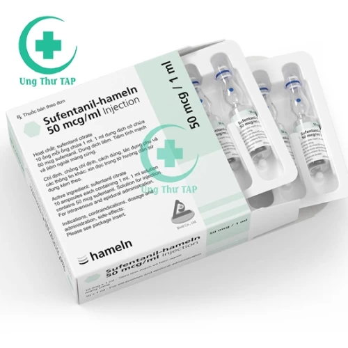 Sufentanil-Hameln 50mcg/ml - Thuốc giảm đau hiệu quả của Đức
