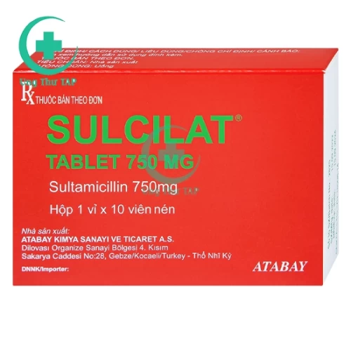 Sulcilat 750mg-Thuốc điều trị nhiễm khuẩn hiệu quả của Thổ Nhĩ Kỳ