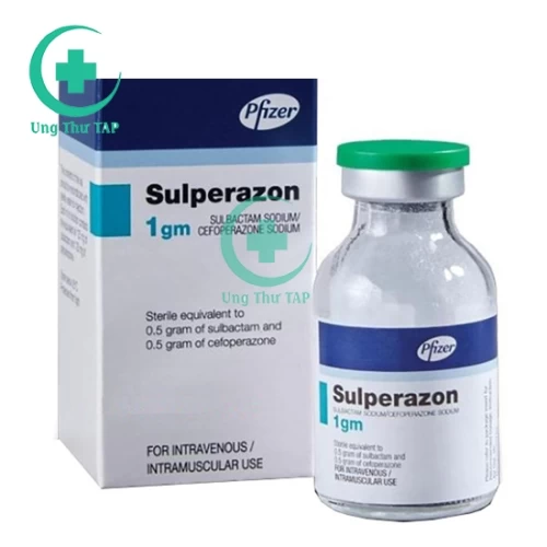 Sulperazone 1gm - Thuốc điều trị nhiễm khuẩn đường hô hấp