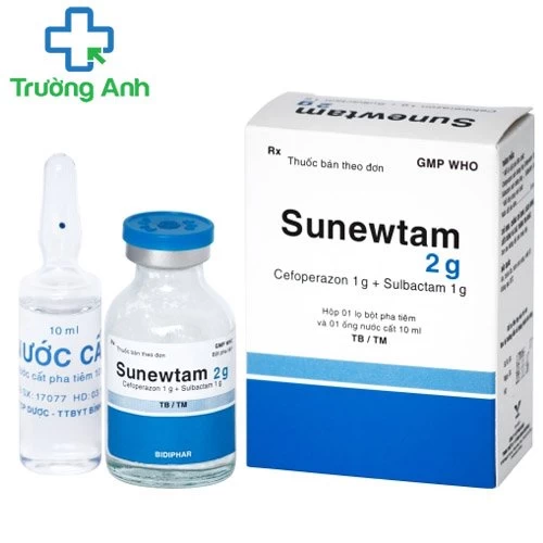 Sunewtam 2g Bidiphar - Thuốc điều trị nhiễm trùng