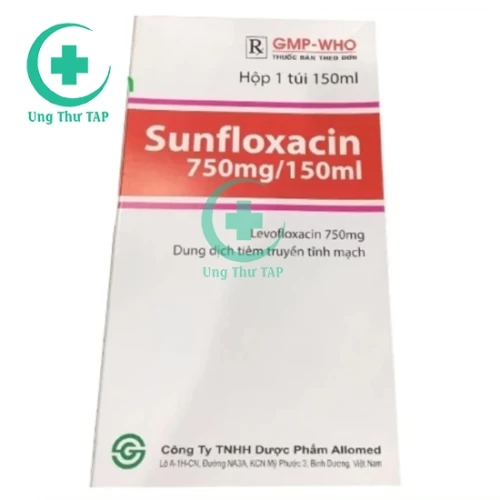 Sunfloxacin 750mg/150ml - Thuốc điều trị nhiễm trùng hiệu quả