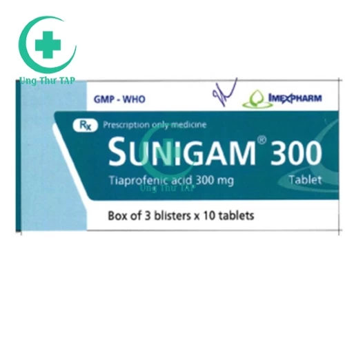 Sunigam 300mg - Thuốc điều trị viêm thấp khớp mạn tính