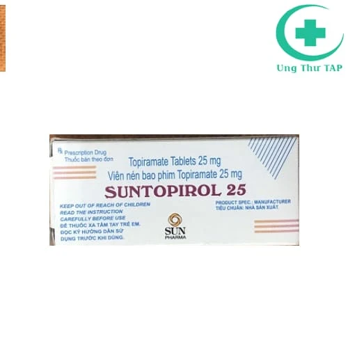 Suntopirol 25 - Thuốc hỗ trợ điều trị động kinh của India
