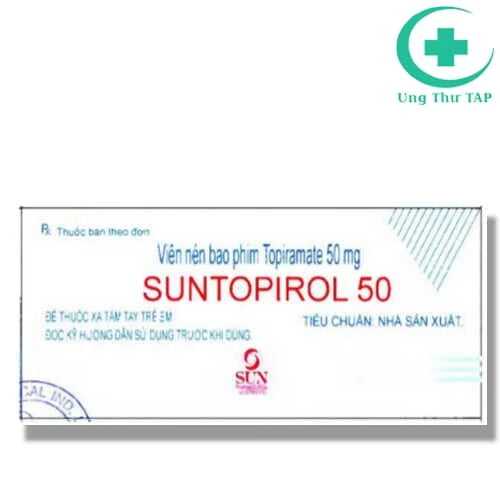Suntopirol 50 - Thuốc hỗ trợ điều trị cơn động kinh hiệu quả