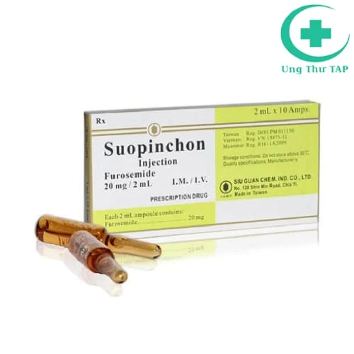 Suopinchon Injection 20mg/2ml Siu Guan Chem - Điều trị phù