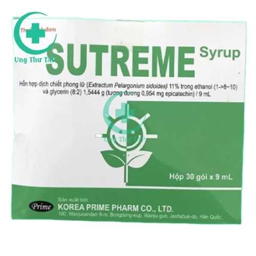 Sutreme Syrup Korea Prime Pharm - Điều trị viêm đường hô hấp