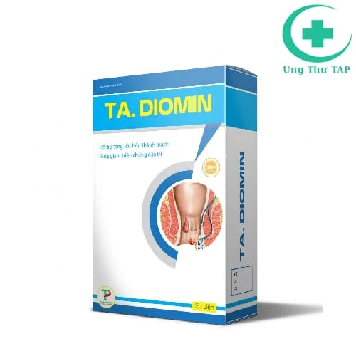 TA. Diomin -  Hỗ trợ làm giảm triệu chứng của trĩ hiệu quả