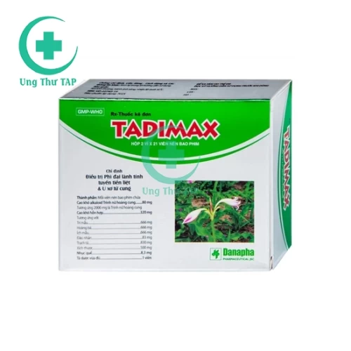 Tadimax - Sản phẩm hỗ trợ điều trị phì đại tuyến tiền liệt 