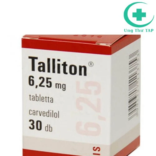 Talliton 6,25mg-Thuốc điều trị tăng huyết áp, suy tim của Hungary