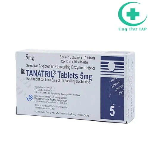 Tanatril 5mg - Thuốc điều trị tăng HA hiệu quả, an toàn