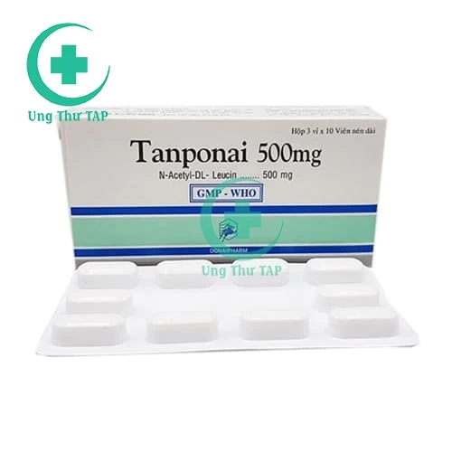 Tanponai 500mg - Thuốc điều trị chóng mặt, rối loạn tiền đình