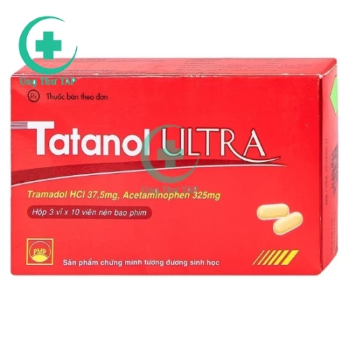 Tatanol Ultra 325/37.5mg Pymepharco - Thuốc giảm đau hiệu quả