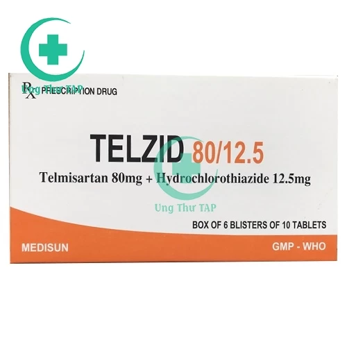 Telzid 80/12.5 - Thuốc điều trị tăng huyết áp của Me Di Sun