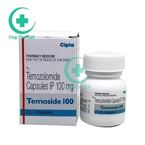 Temoside 100 (Temozolomide) Cipla - Điều trị ung thư hiệu quả