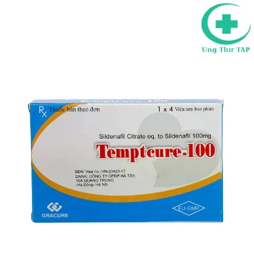 Tempteure 100 Gracure - Thuốc điều trị rối loạn cương dương