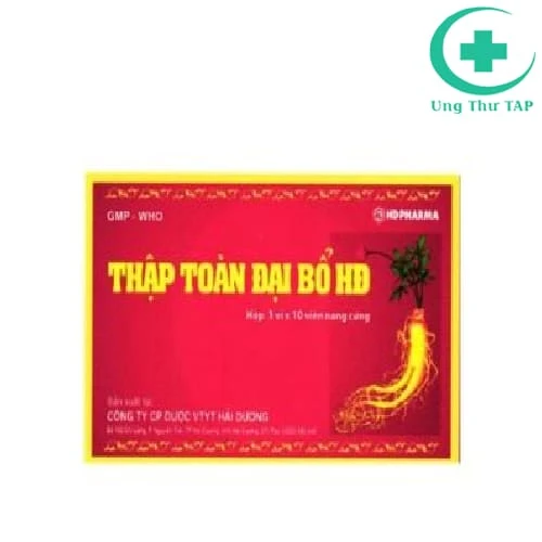 Thập toàn đại bổ  HĐ - Thuốc bồi bổ khí huyết hiệu quả