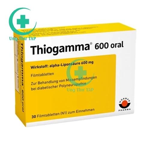 Thiogamma 600 Oral - Thuốc điều trị các rối loạn cảm giác