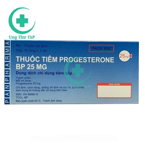 Progesterone Injection BP 25mg-Thuốc điều trị chảy máu tử cung