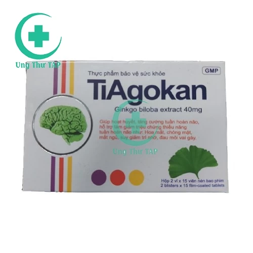 Thực phẩm bảo vệ sức khỏe TiAgokan - Hỗ trợ rối loạn nhận thức