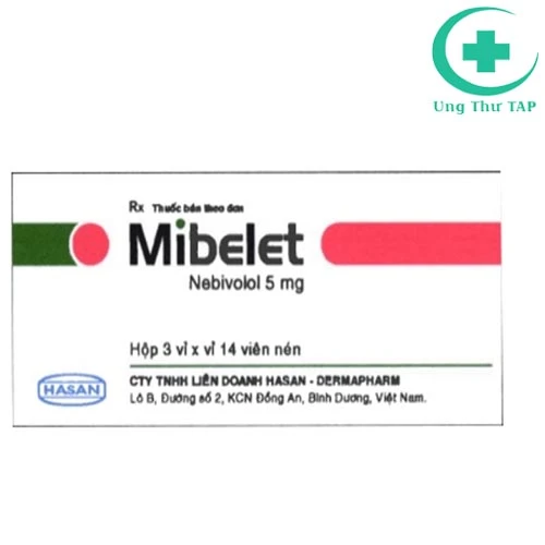 Mibelet 5mg - Thuốc huyết áp tim mạch cho người bệnh