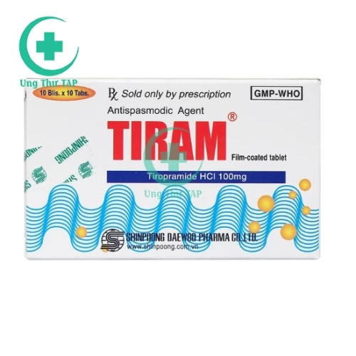 Tiram - Thuốc điều trị co thắt dạ dày ruột, đường niệu và tử cung