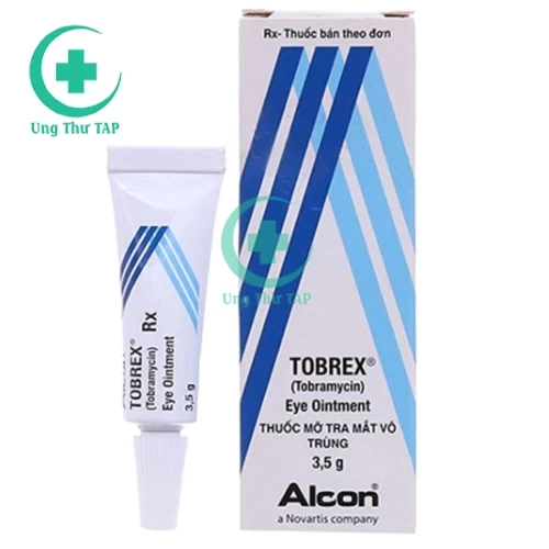 Tobrex Eye Ointment 3,5g Alcon - Điều trị nhiễm khuẩn mắt