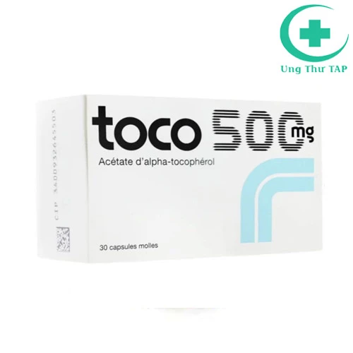 Toco 500mg - Thực phẩm bổ sung vitamin E hiệu quả của Pháp
