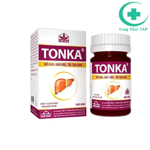 Tonka - Thuốc điều trị viêm gan của Dược phẩm Nhất Nhất