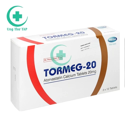 Tormeg-20 Pharmathen - Thuốc điều trị bệnh mạch vành hiệu quả