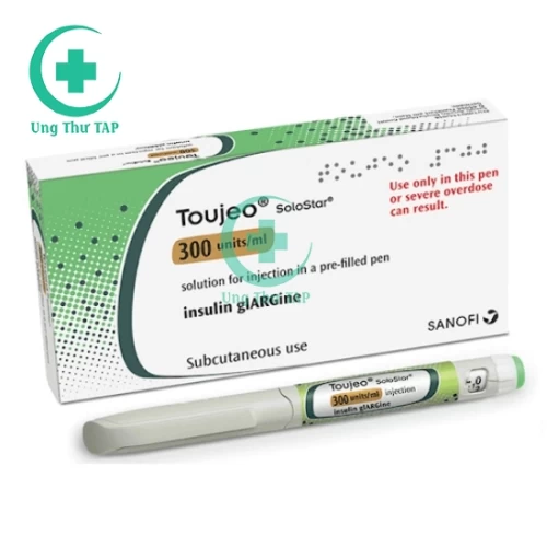 Toujeo solostar - Thuốc điều trị bệnh đái tháo đường