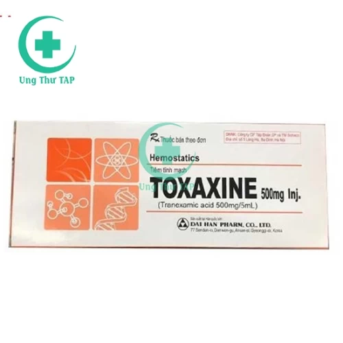 Toxaxine 500mg Inj - Thuốc điều trị chảy máu hiệu quả