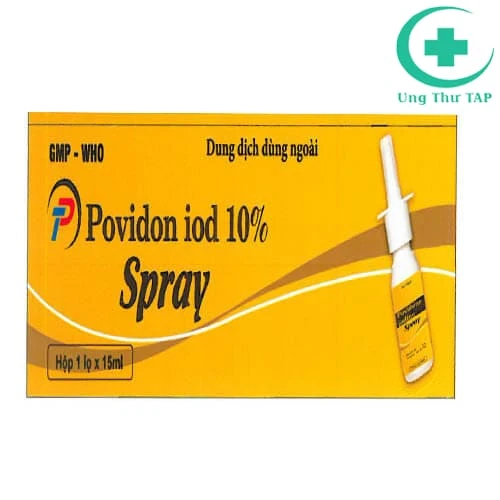 TP Povidon Iod 10% SPRAY - Dung dịch sát khuẩn hiệu quả