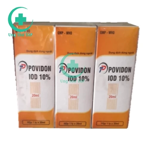 TP Povidon iod 10% 330ml - Dung dịch sát khuẩn hiệu quả