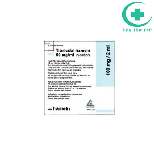 Tramadol-hameln 50mg/ml - Thuốc điều trị đau chất lượng