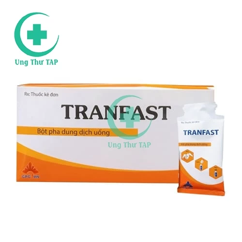 Tranfast - Thuốc bột pha dung dịch uống rửa đại tràng