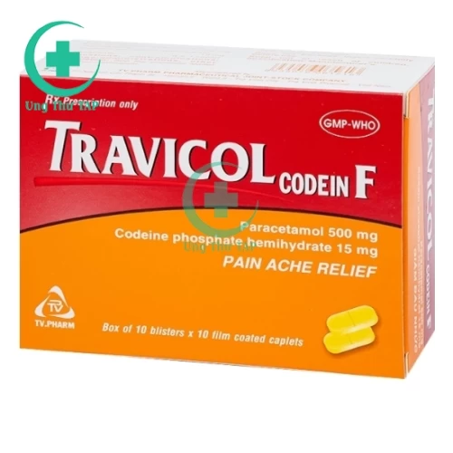 Travicol codein 500mg/15mg - Thuốc giảm đau của TV.PHARM