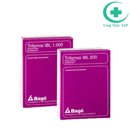 Trifamox IBL Duo 1000mg/250mg Bago (bột) - Thuốc nhiễm khuẩn
