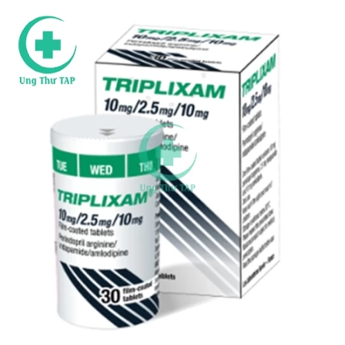Triplixam 10mg/2.5mg/10mg - Thuốc điều trị tăng huyết áp