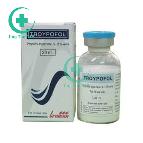 Troypofol 200mg/20ml - Thuốc gây mê toàn thân của Ấn Độ