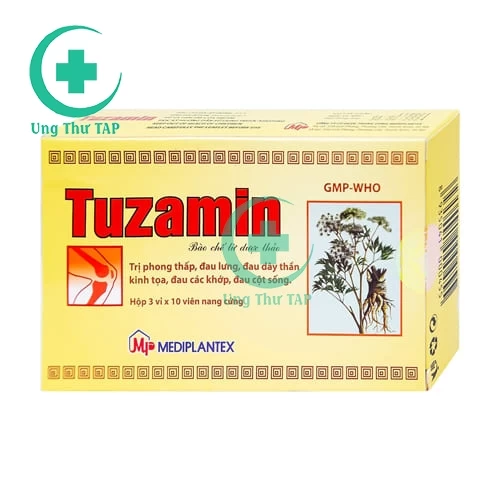 Tuzamin - Thuốc điều trị đau lưng, đau khớp, đau cột sống