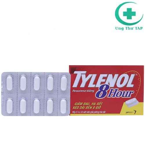 Tylenol 8 Hour - Thuốc dùng trong hạ sốt và giảm đau hiệu quả