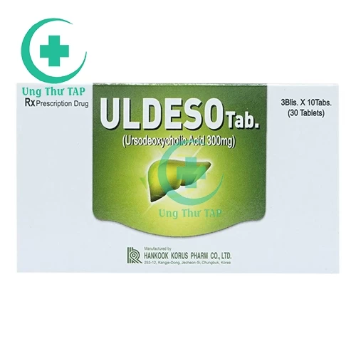 Uldeso Tab  -  Thuốc điều trị bệnh đường mật và túi mật