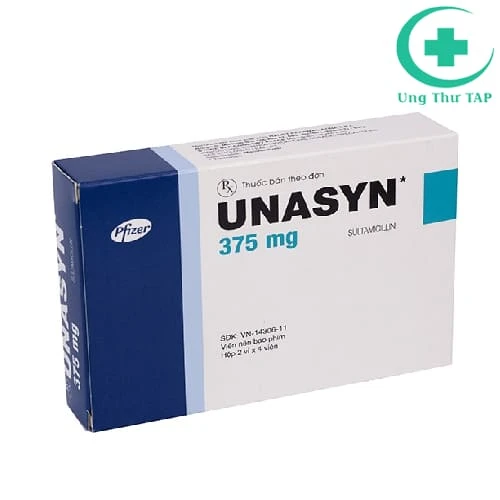 Unasyn 375mg - Thuốc điều trị nhiễm khuẩn hiệu quả của Ý